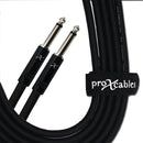 ProX XC-QQ50 50 pieds. Câble d'enceinte haute performance 1/4" TS-M vers 1/4" TS-M 12-AWG