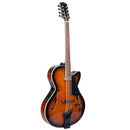 Mandacello doré avec micro et étui