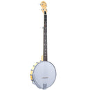 Banjo doré à 5 cordes CC-100 Cripple Creek à dos ouvert