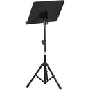 On-Stage Sm7211B Conductor Stand With Folding Tripod Base - Red One Music
