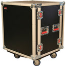Gator G-TOUR SHK12 CA 12 Space Tour Style ATA Shock Rack Case w/ Casters