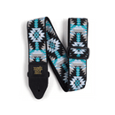 Ernie Ball 4609EB Albuquerque Blue Jacquard Strap
