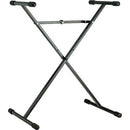 K&M 18962 Performer X-Stand Black - Red One Music