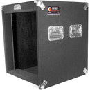Odyssey CRP12W Carpeted Rack Case with Wheels - Black