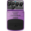 Behringer Bod400 Bass Overdrive Effect Pedal - Red One Music