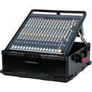 Gator GTSA-MIX12PU ATA-Molded Mixer Case w/ 12U Pop-Up Rack Rails - 21 x 19 x 7.5"