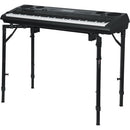 Gator Frameworks GFW-UTL-WS250 Adjustable T-Stand Folding Workstation for Keyboards & Audio Equipment