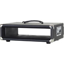 Gator GR-RETRORACK-2BK Vintage Amp Vibe Rack Case - 2U Black