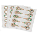 Rycote 065547 Box Of 25 Micro Windjammers With 30 Cuthole Stickies - Red One Music