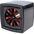 Rycote 107301 Square Mic Flag Black - Red One Music