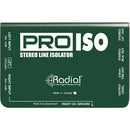 Radial Pro Iso 4-10 Db Stereo Line Isolator - Red One Music