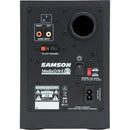 Samson MEDIAONE MBT3  Bt3 Two-Way Active 3 Bluetooth Monitors Pair - Red One Music