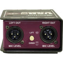 Radial Usb-Pro Stereo Usb Laptop Di - Red One Music