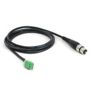 Williams AV WCA 051 XLR Female to 3-Pin Phoenix Male Cable (6')