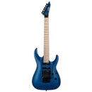 ESP LTD MH-203QM Guitare électrique (bleu transparent)