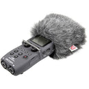 Rycote 055462 Mini Windjammer For Zoom H5 Digital Recorder - Red One Music