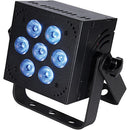 Blizzard Lighting Hotbox Exa rgbaw + UV LED PAR LIGHT DIMPLE