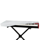On-Stage KDA7088W Housse anti-poussière pour clavier 88 touches