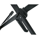 K&M 18930 Keyboard Stand X Style Black - Red One Music