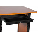 Tiroir rack verrouillable peu profond RDLS1000 1U sur scène