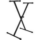 On-Stage KS7190 Classic Single-X Keyboard Stand - Red One Music