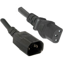 Chauvet DJ PLIEC5FT 5ft IEC Male to IEC Female Extension Cable - Red One Music