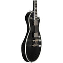 Esp E-Ii Eclipse Ec-Bb Electric Guitar Black Satin - Red One Music