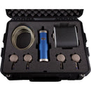 Blue Bottle System Tube Mic Locker With 4 Bottle Caps - Red One Music