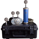 Blue Bottle System Tube Mic Locker With 4 Bottle Caps - Red One Music