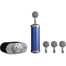Blue Bottle System Tube Mic Locker With 4 Bottle Caps - Red One Music