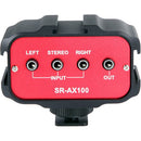 Saramonic SR-AX100 Adaptateur audio passif 2 canaux pour appareils photo reflex numériques