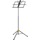 Hercules Bs100B Hercules Standstwo-Section Ez Glide Music Stand Black - Red One Music