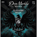 Dean Markley DM 8004 Med Blackhawk Series enduit de guitare en revêtement (11-52)