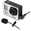 MXL MM-165GP Lavalier Microphone with 5' Mogami Cable for GoPro Hero 3/3+/4 Cameras