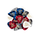 Ernie Ball 9119EB Médiators Pearloid de couleurs assorties, sac de 144