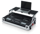 Gator G-TOUR DSPDDJ1000 Flight Case personnalisé pour contrôleur Pioneer DDJ1000 avec étagère DSP