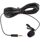 Saramonic LAVMICRO Microphone Lavalier omnidirectionnel de qualité diffusion avec connecteur TRS 3,5 mm
