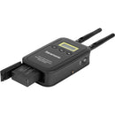 Saramonic VMICLINK5-3TX-PLUS-RX Système de microphone numérique sans fil avec trois émetteurs de poche et micros Lavalier (5,8 GHz)