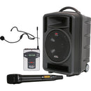 Galaxy Audio Traveler 10 Wireless Handheld & Handset with CD Player & Audio Link Transmitter