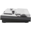 Decksaver DS-PC-KONTROLS49MK2 Housse pour contrôleur de clavier Native Instruments Kontrol S49 MK2 (fumé/transparent) 