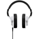 Yamaha HPHMT5W Closed-Back Studio Monitor Headphones (White)