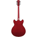 Ibanez AS73TCD AS Artcore Series Semi Hollow-Body Electric Guitar (Transparent Cherry Red)