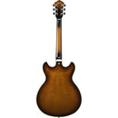 Ibanez AS93FML-VLS - Corps semi-creux pour gaucher avec micros Super 58 - Violin Sunburst 