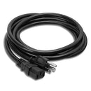 Câble d'extension Hosa PWC-140.5 avec connecteur femelle IEC 18 AWG (noir) - 6"