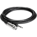 Câble audio Hosa PXF-110 mono 1/4" mâle vers XLR femelle 3 broches - 10'