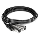 Hosa CYX-402M Câble en Y stéréo mini-téléphone (3,5 mm) mâle vers 2 XLR mâles - 6,6'