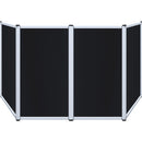 NOVOPRO SCRIM-DJS2 SCIMS POUR DJS2 MOBILE DJ FACADE - Black