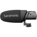 Saramonic PROVIDEO Microphone canon à batterie pour appareils photo reflex numériques et smartphones