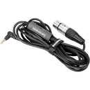 Saramonic SR-XLR35 XLR Female to 3.5mm TRS Microphone Adapter Cable for DSLR Cameras & Smartphones (10')