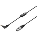 Saramonic SR-XLR35 XLR Female to 3.5mm TRS Microphone Adapter Cable for DSLR Cameras & Smartphones (10')